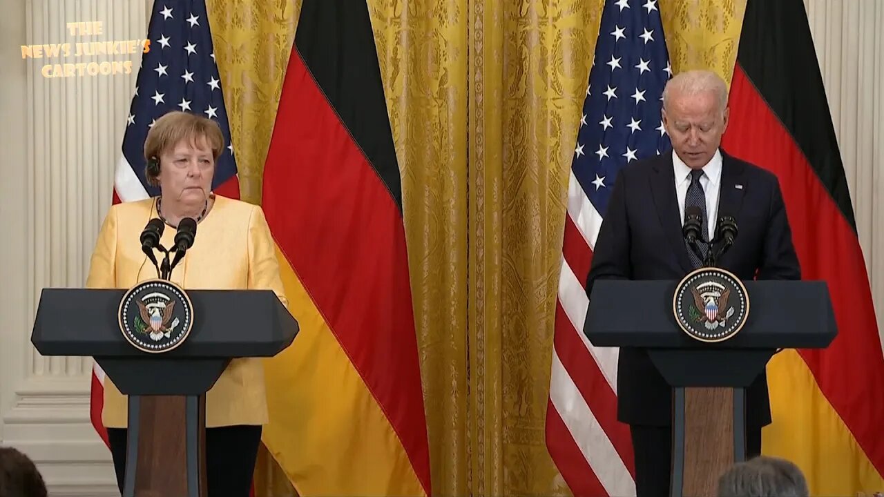 Biden: "Chancellor Merkel... now, the second largest... longest-serving chancellor."