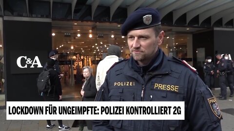 Reaktions Video vom OE24 Interview mit dem Polizisten Paul Eidenberger zu 2G-Kontrollen