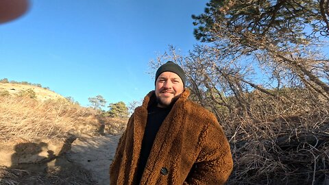 Justus and I hiking in Colorado