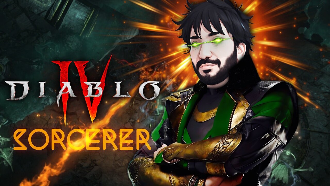 LIVE - Diablo 4 - Sorcerer - Part 1 w/ SilverFox Gamer