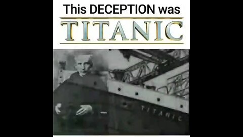 The reason the titanic sunk