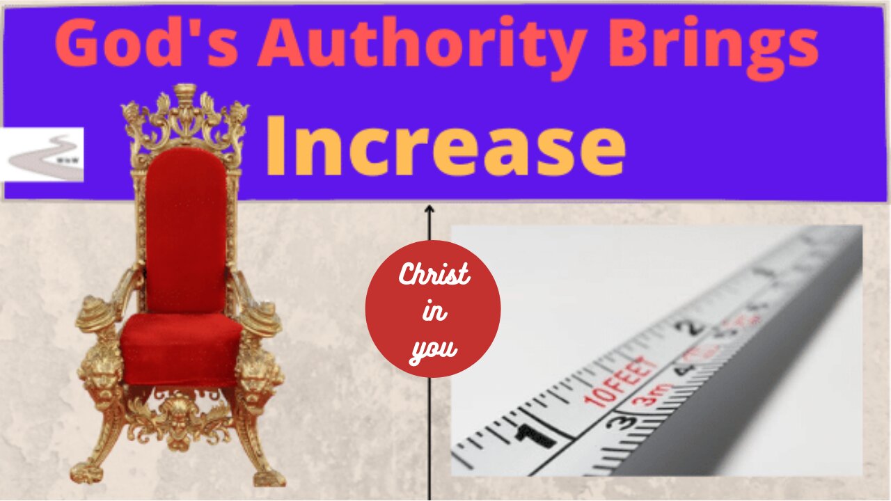 God's Authority Brings Increase