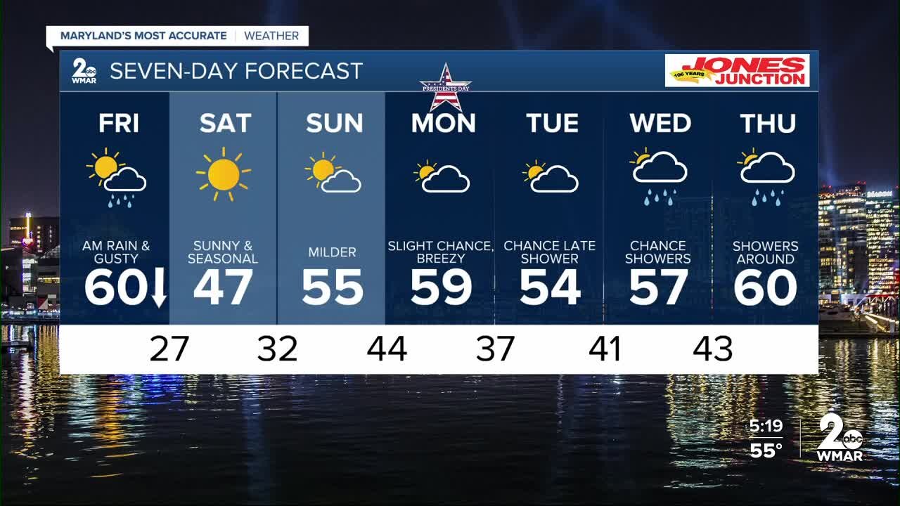 WMAR-2 News Ally Blake Thursday weather