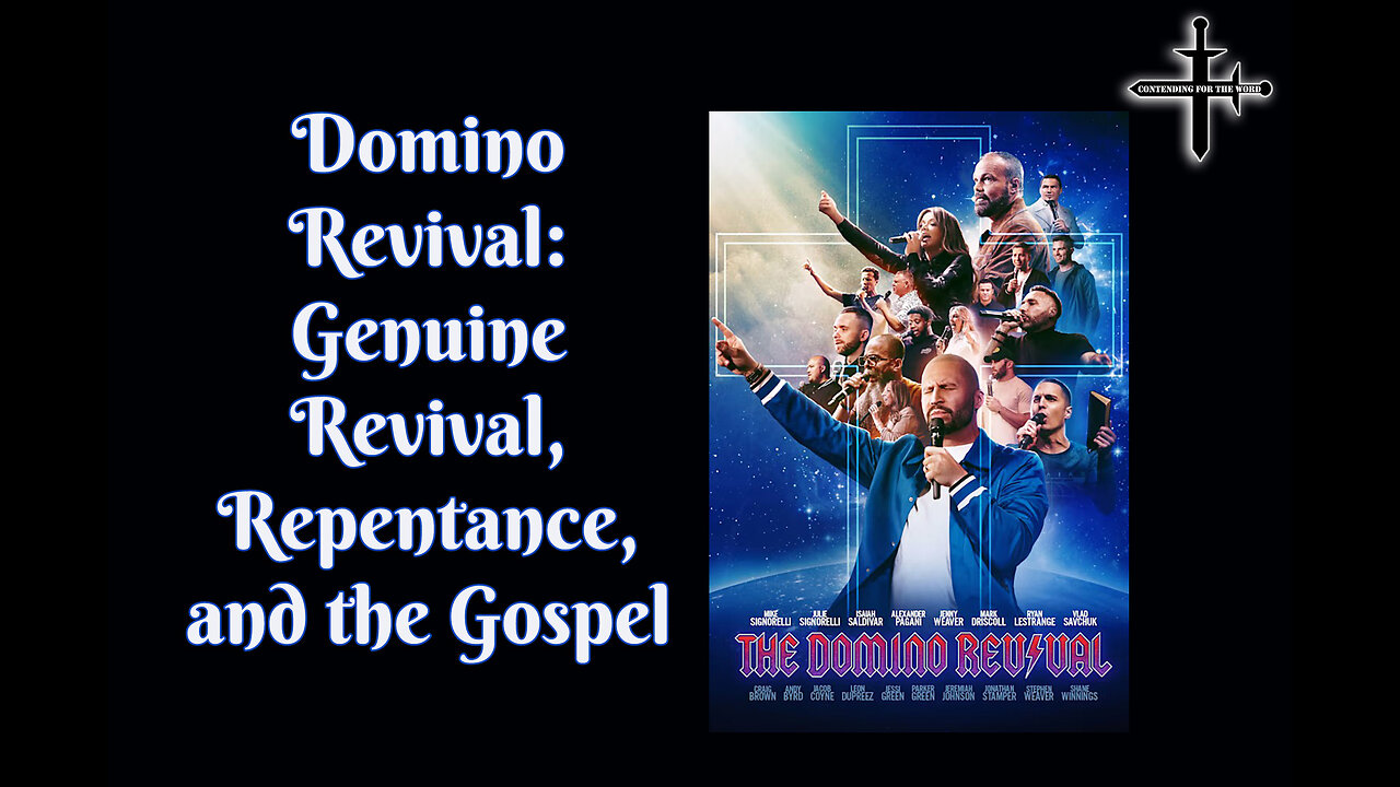 Domino Revival: Genuine Revival, Repentance, and the Gospel