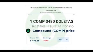 Finalizado - Faucet - Compound - $ 480 errei a moeda!