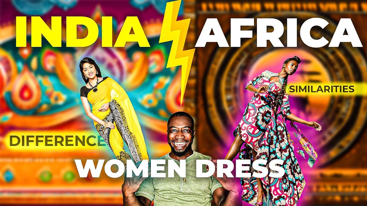 Africa vs Indian Women Dress(Differences & Similarities)