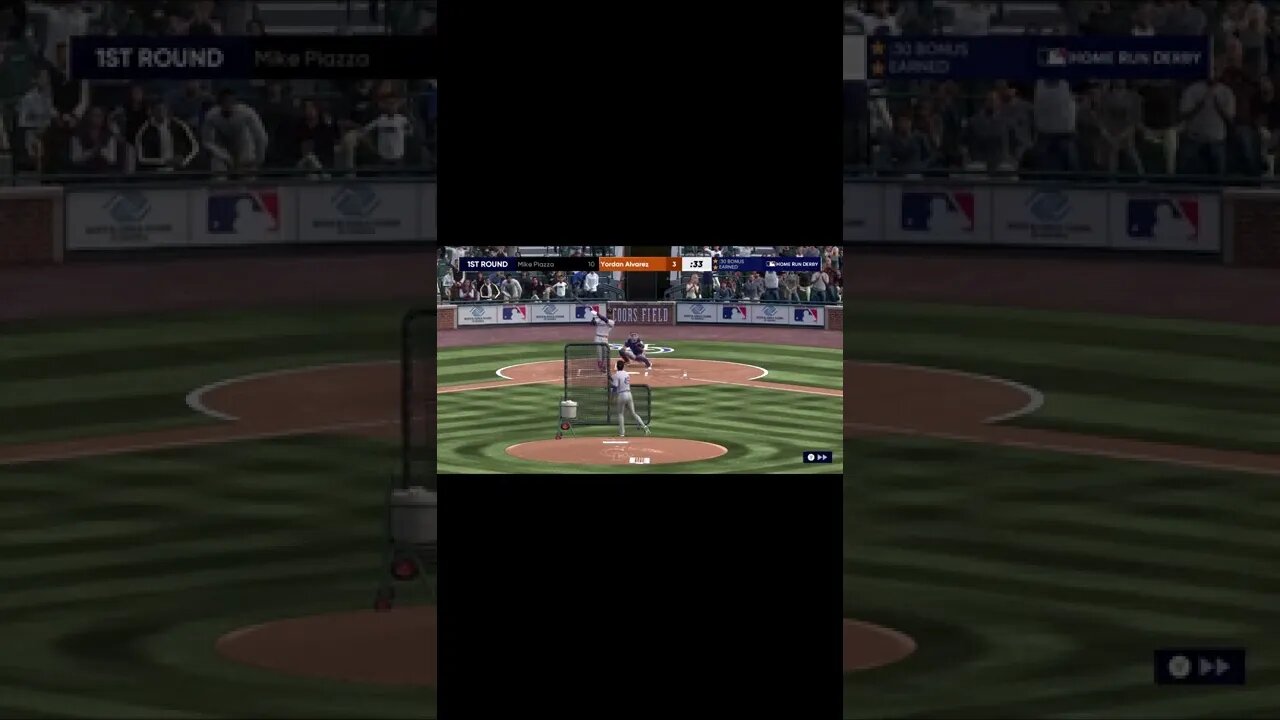 Yordan Álvarez MLB The Show 22 Homerun Derby #shorts