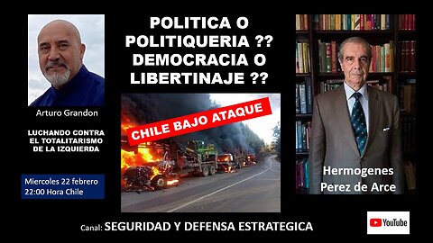 Hermogenes Perez de Arce ... POLITICA O POLITIQUERIA - DEMOCRACIA O LIBERTINAJE