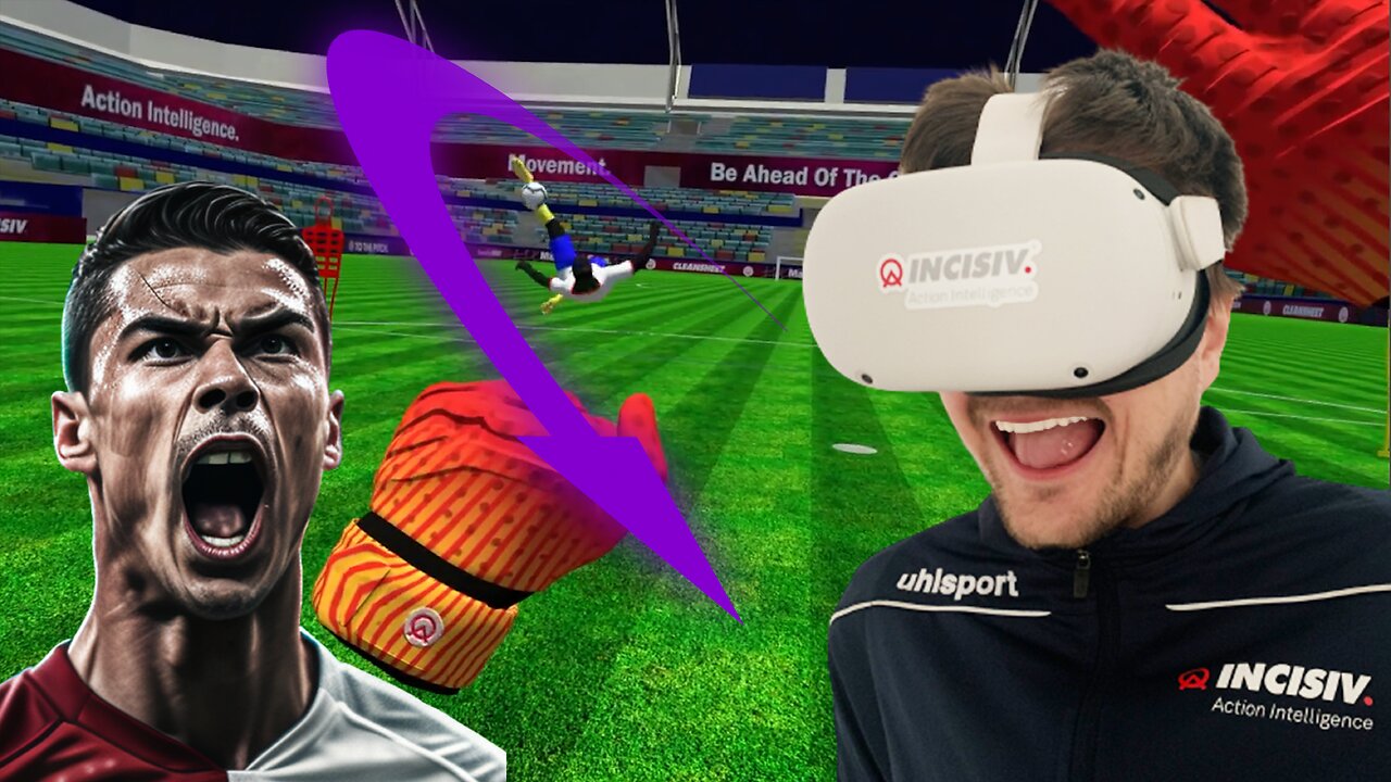 SAVING RONALDO'S BEST GOALS IN VR (CleanSheet)