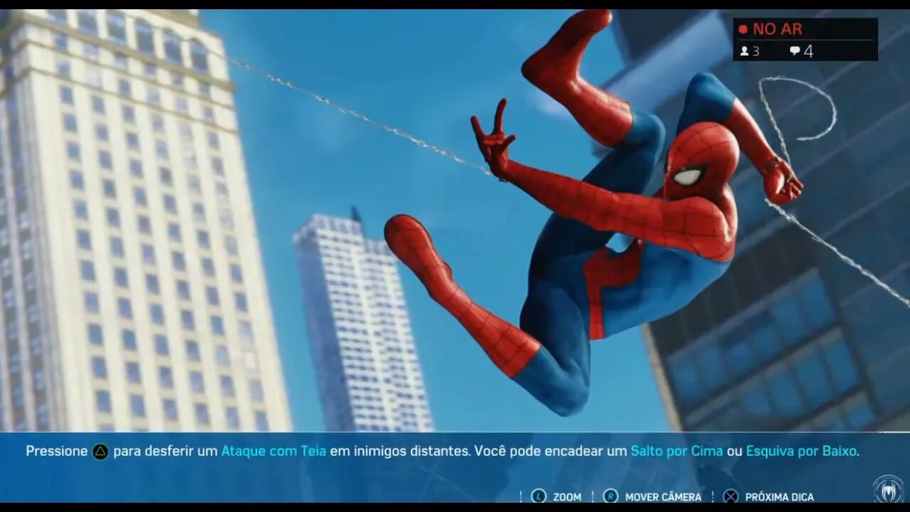 HOMEM ARANHA: MARVEL'S SPIDER-MAN| GAMEPLAY | PS4