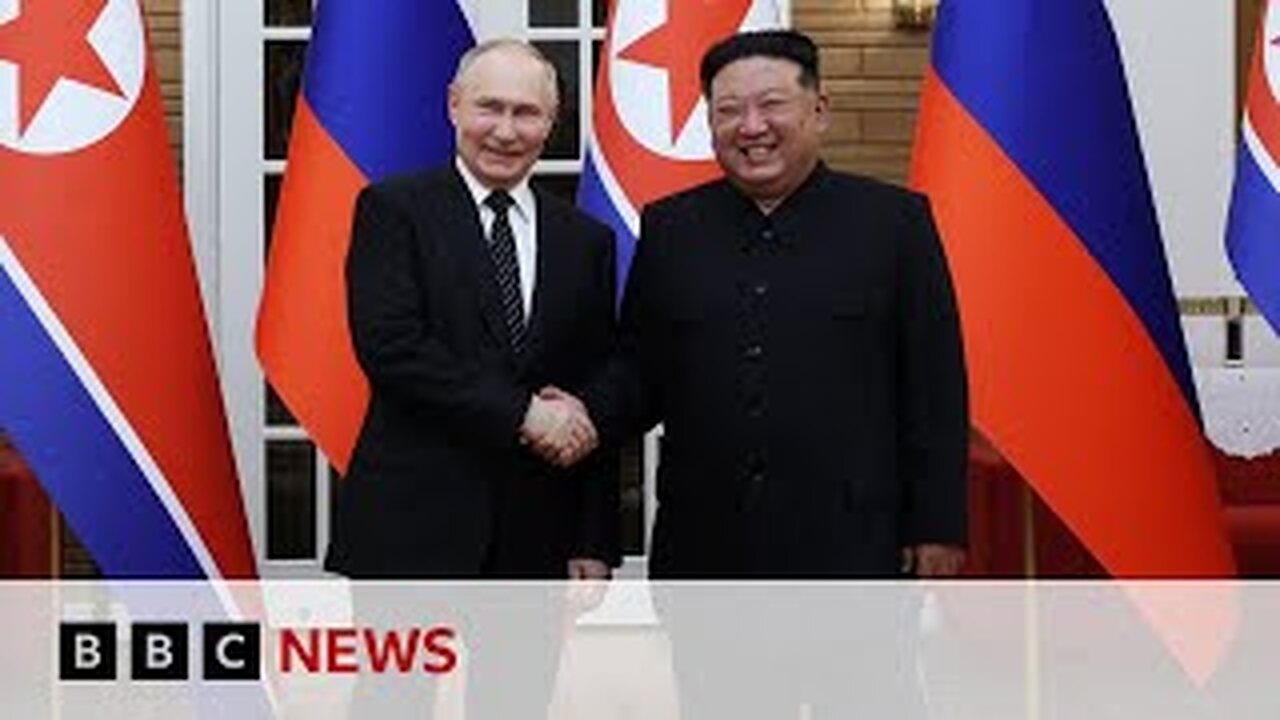 How is China viewing Russian PresidentPutin's visit to North Korea? | BBC News