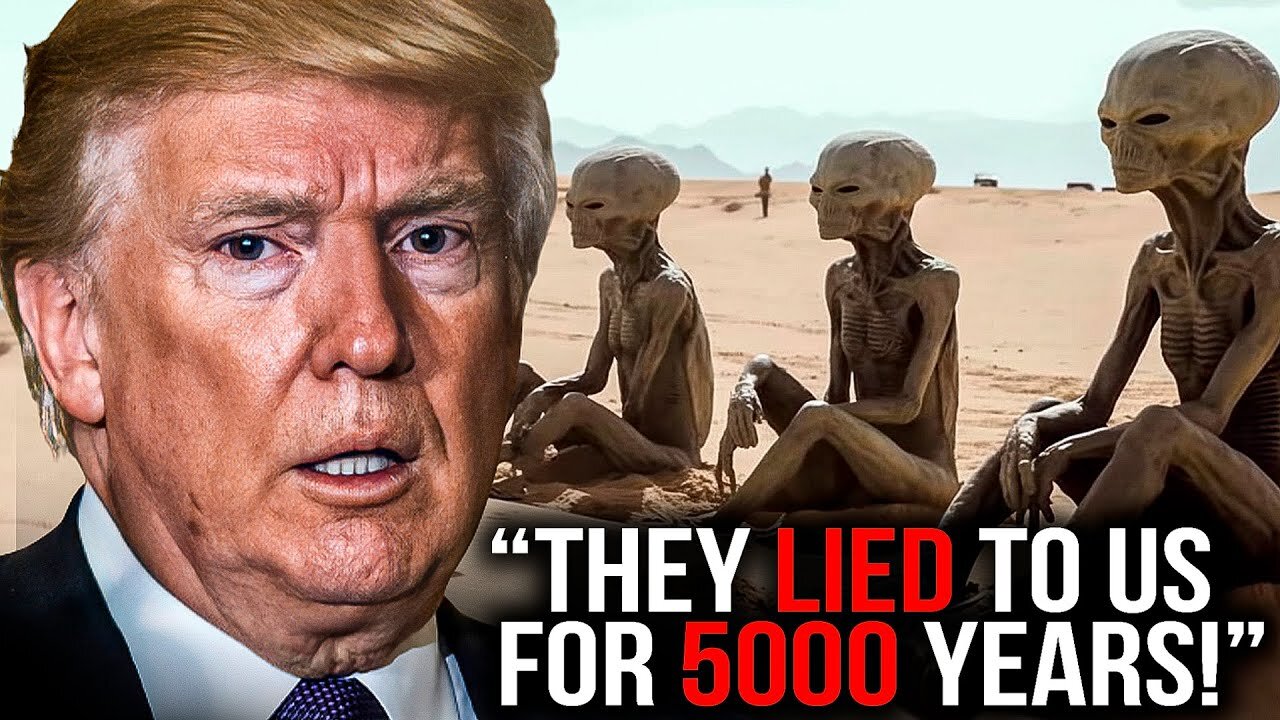 THEY ARE COMING- - Donald Trump FINALLY Breaks Silence On Aliens!