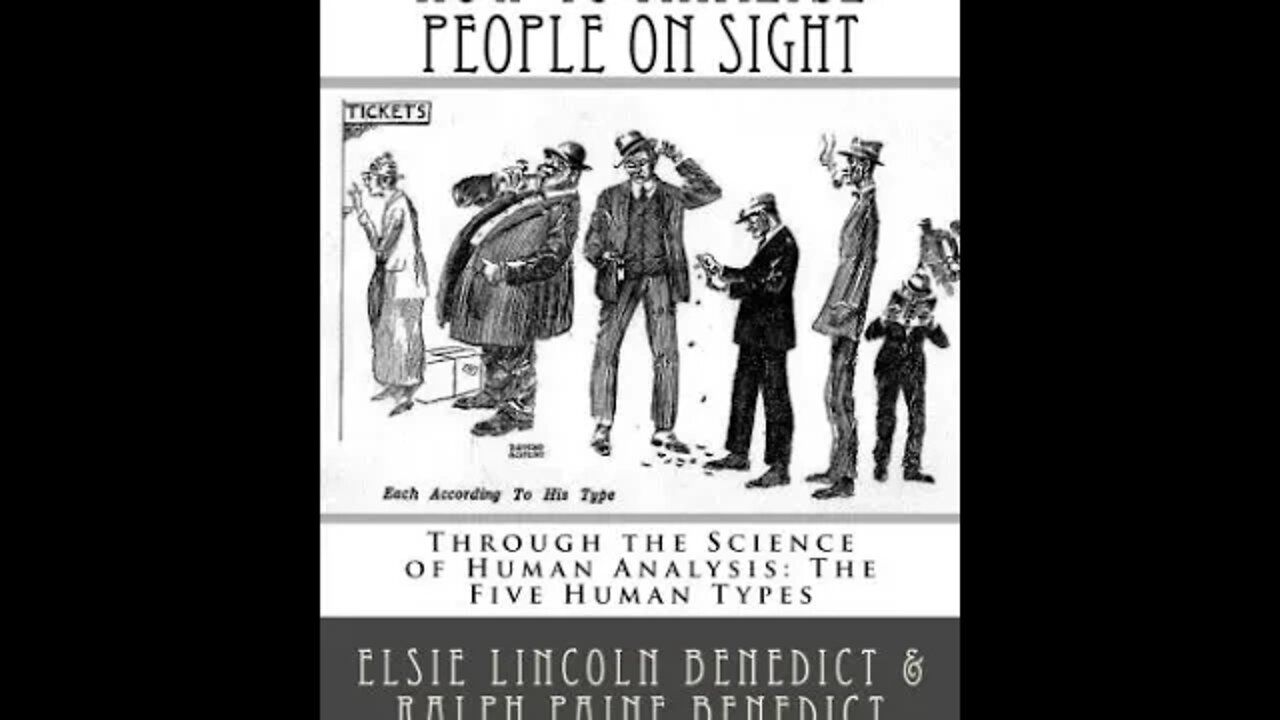 How to Analyze People on Sight Through the Science of Human Analysis :The Five Human Types-Audiobook