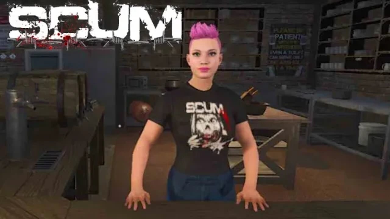 SCUM - The New Trader and Saloon Tour Short Video