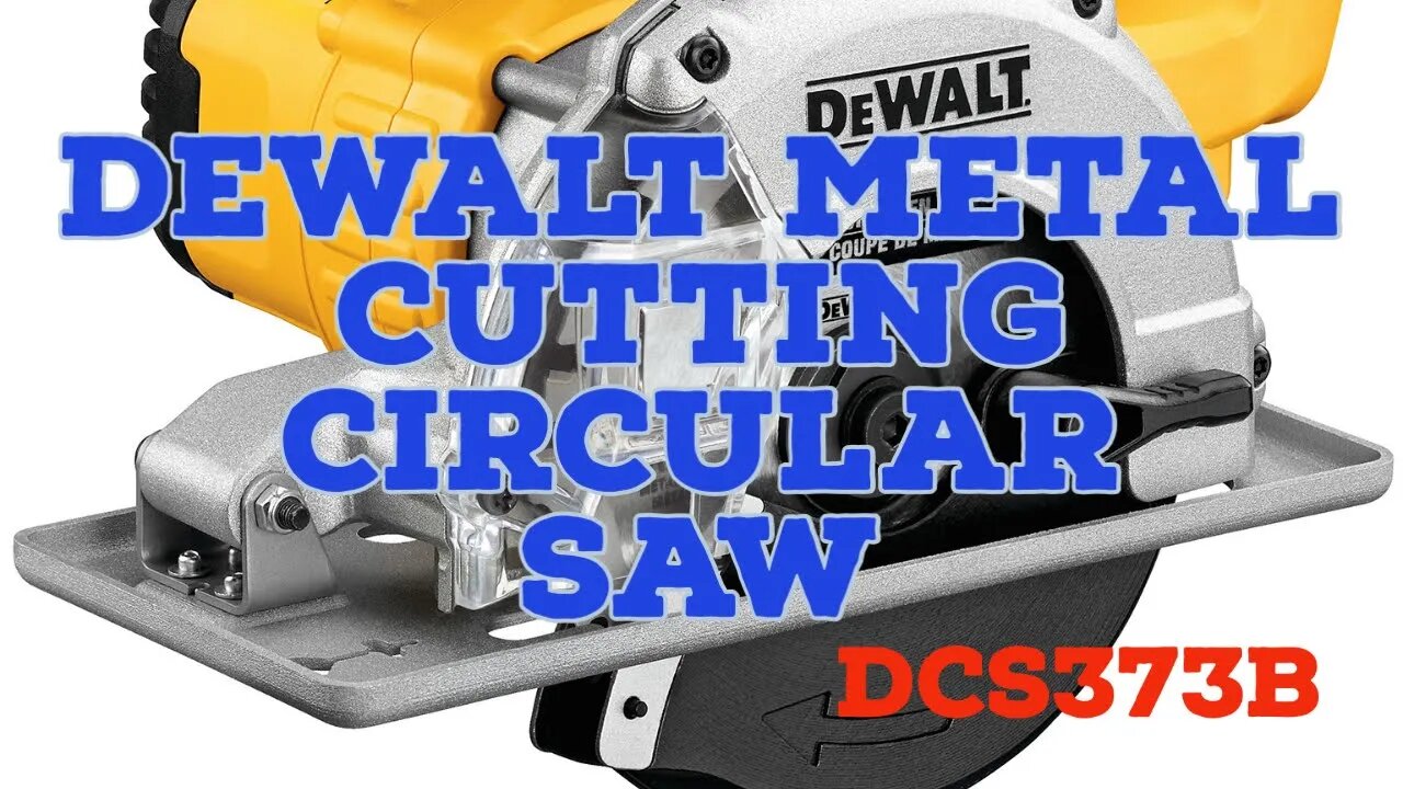 DEWALT Cordless Metal Cutting Circular Saw - DCS373B DEWALT Unboxing