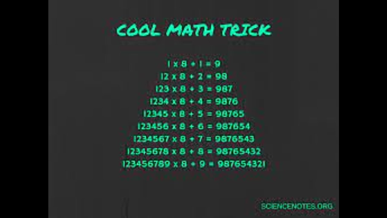 math trick