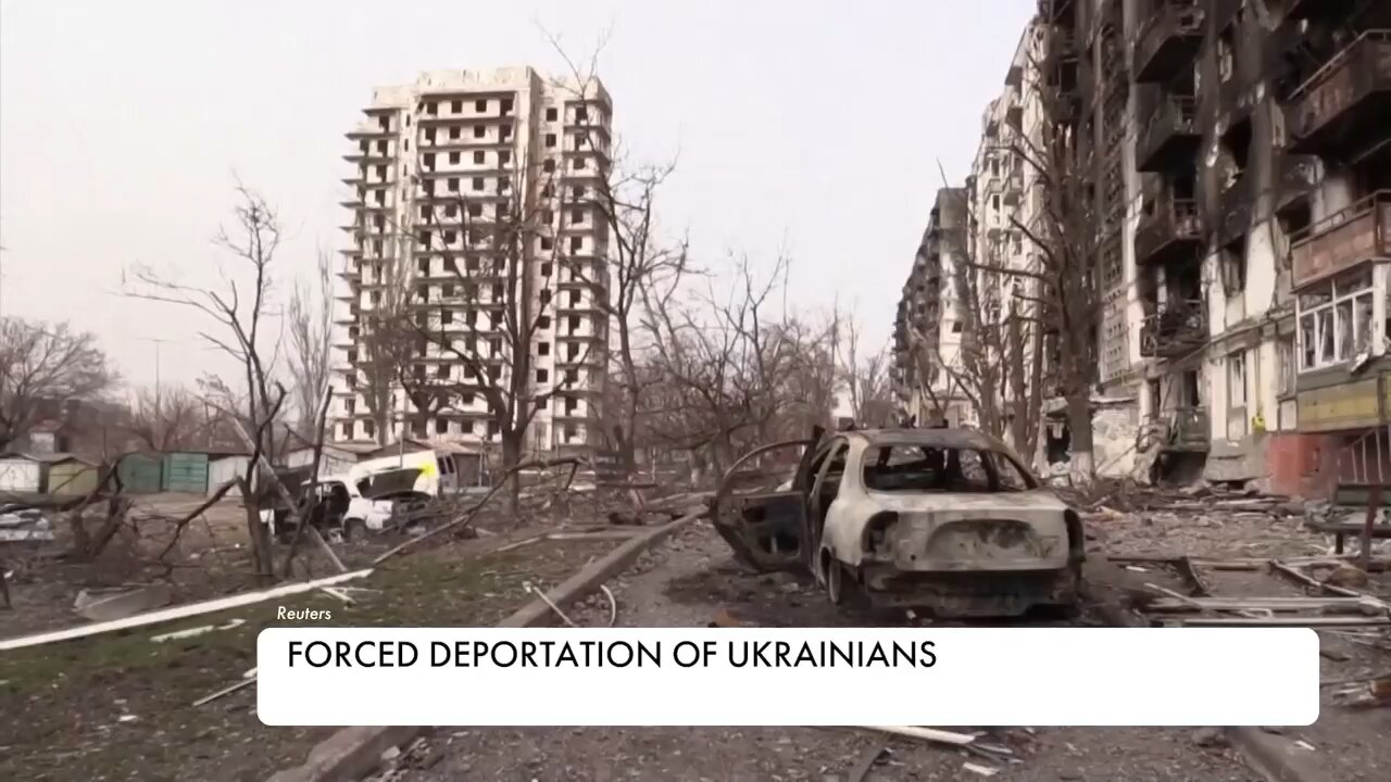 30.000 residents of #Mariupol. #Russia is conducting forced #deportation of #Ukrainians