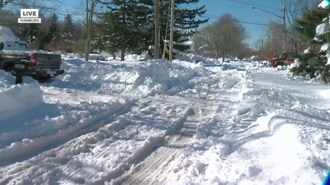 Digging out in Hamburg