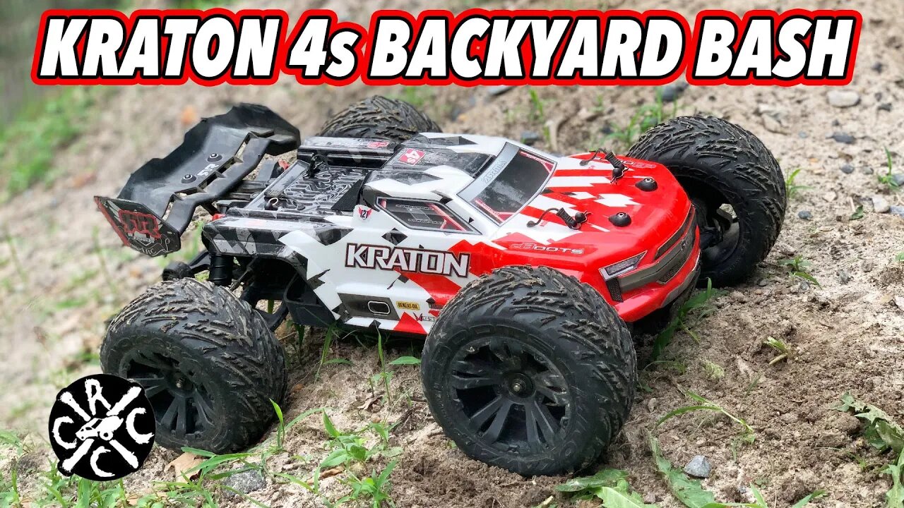 Kraton 4s Shock Fixed and Out On The Bash Track