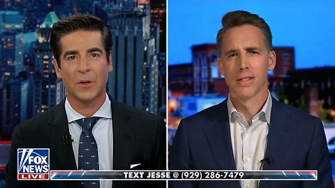 Jesse Watters | Sen. Josh Hawley speaks with whistleblowers about incompetency