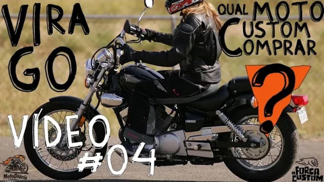 Vídeo #04: Qual moto custom comprar? Motos que ainda seguram o movimento Custom brasileiro.