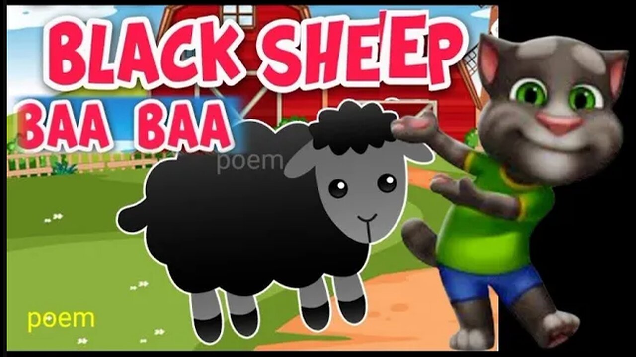 🐑 Baa Baa Black Sheep 🎵 | Fun Kids Poems 🌈 | Classic Nursery Rhyme