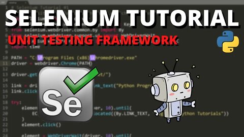 Python Selenium Tutorial #5 - UnitTest Framework (Part 1)