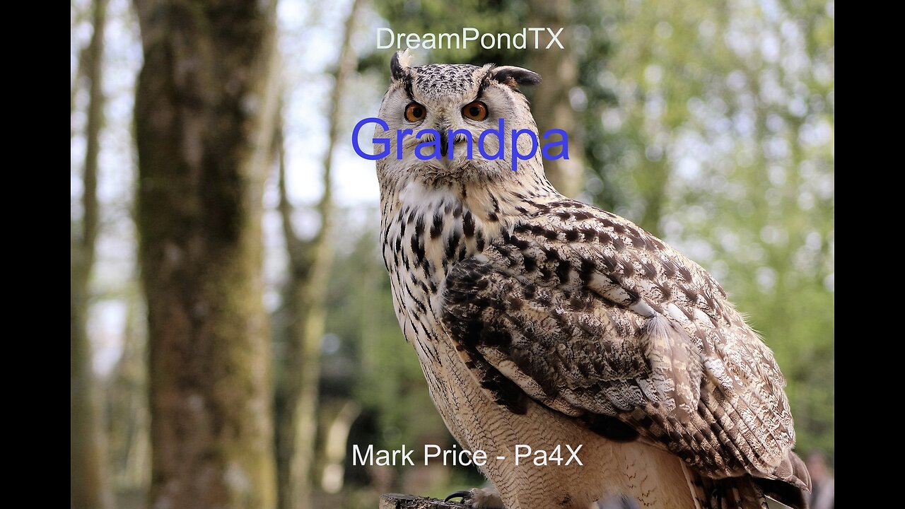DreamPondTX/Mark Price - Grandpa (Pa4X at the Pond, PP)
