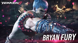 Tekken 8 - Bryan Fury Reveal & Gameplay Trailer | PS5 Games