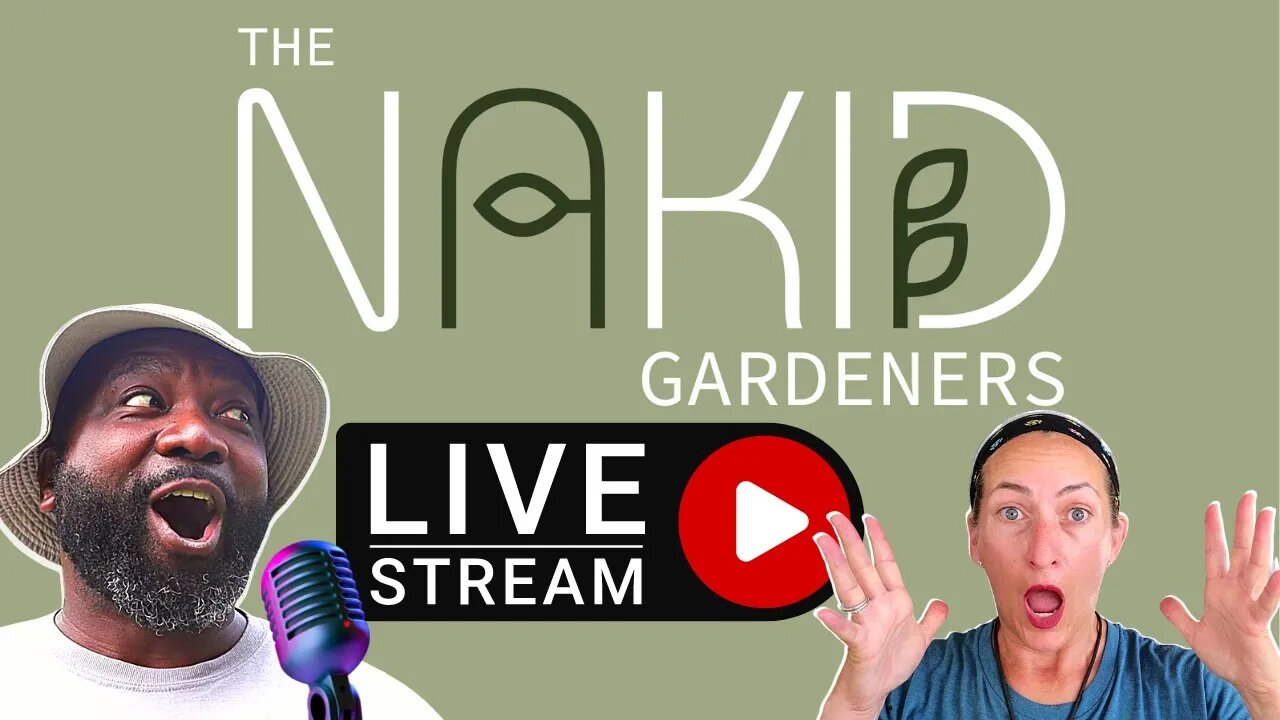 🔴 Fall Garden Seeding Plan [REPLAY] | The Nakid Gardeners Updates