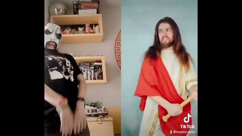 Jak to rzeźnik dostaje wpierdol od samego Jezusa #shorts