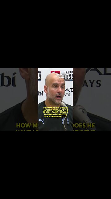 'I would say Erling Haaland adapted quite well.. more than 60 goals.. F**K!' | Pep Guardiola