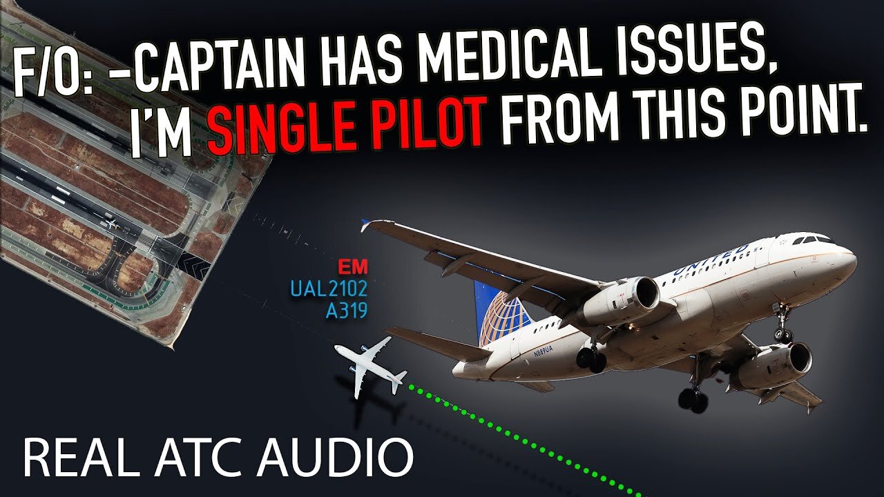 Vaxxed United Airlines captain suddenly becomes incapacitated shortly before landing