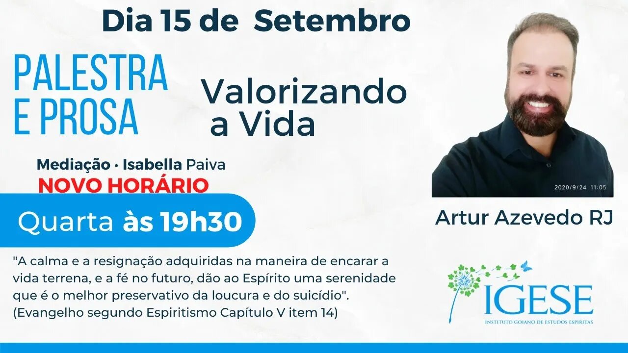 Valorizando a Vida: o Suicídio na visão espírita