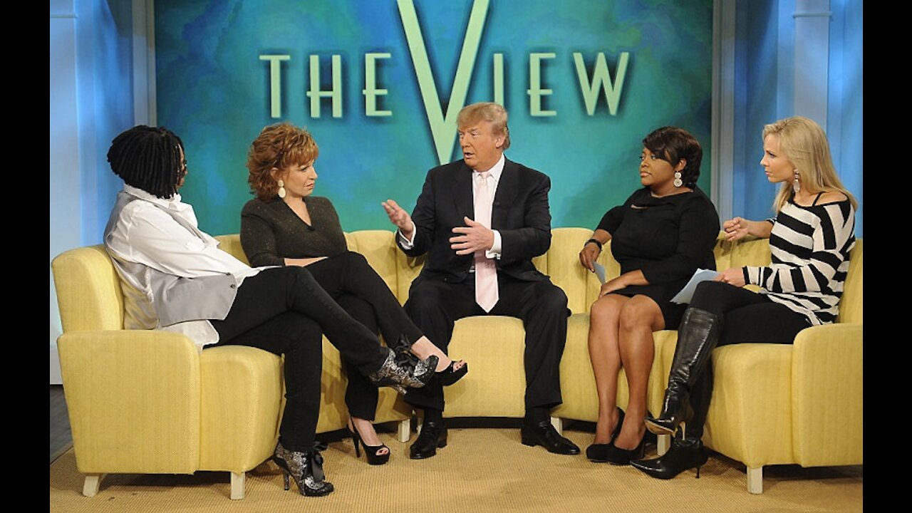 Watch How The Ladies On 'The View' Used To Treat Donald Trump - 2465