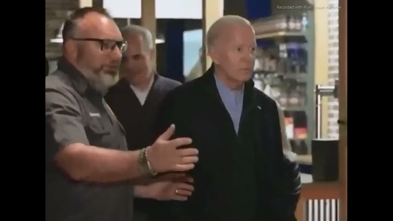 ACTUAL TWO VIDEOS OF BIDEN NOT BEING ABLE TO COMPREHEND WITH BLANK STARE - 3 mins.