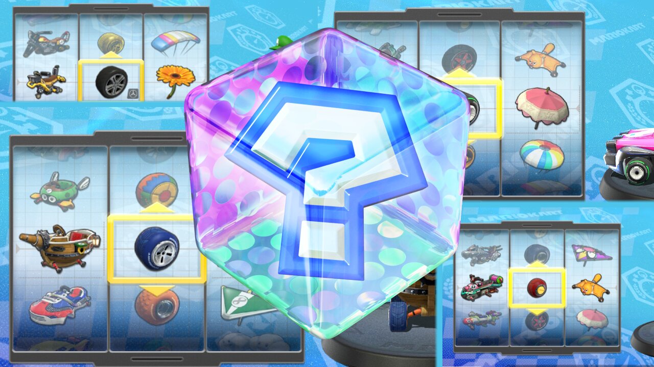 Mario Kart 8 Deluxe Time Trials, But My Build is Random