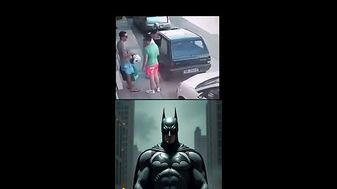 Parking skills #starman #viral # trending # superhero #hero