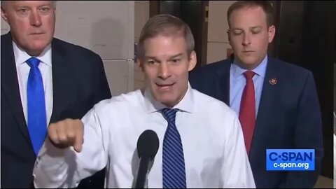 🔴👀🔴 Rep Jordan Press Conference before George Kent Deposition