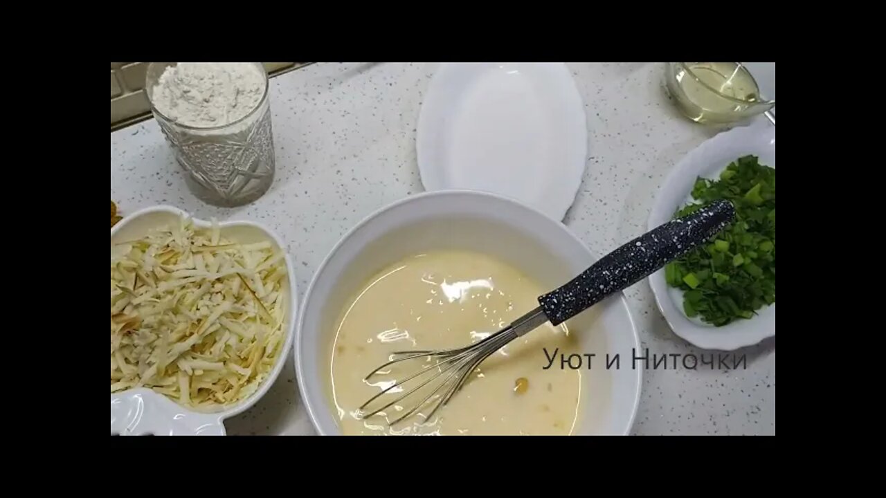 Cheese pancakes with herbs. Сырные блинчики с зеленью.