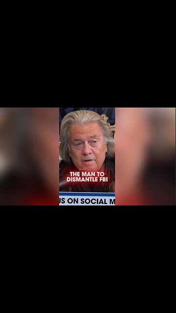 Steve Bannon: Kash Patel is The Man To Dismantle The FBI