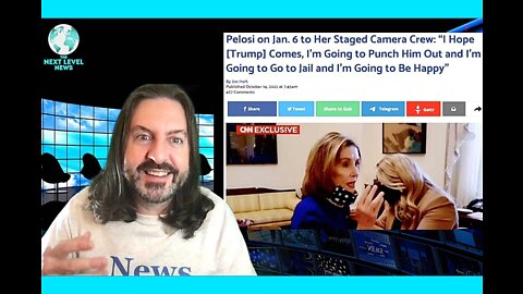 Fancy Nancy Filmed on J6: Wants to Punch Trump!