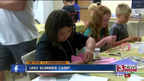 Summer camp blurs learning and fun together.