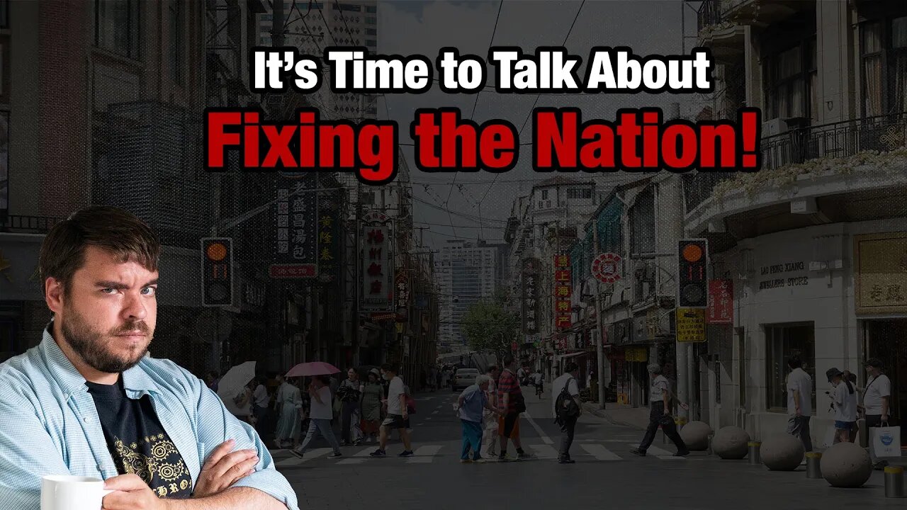 Its Time To Talk About Fixing The Nation