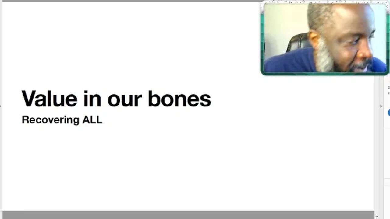 Even Our Bones Have Value In The Kingdom Part 2