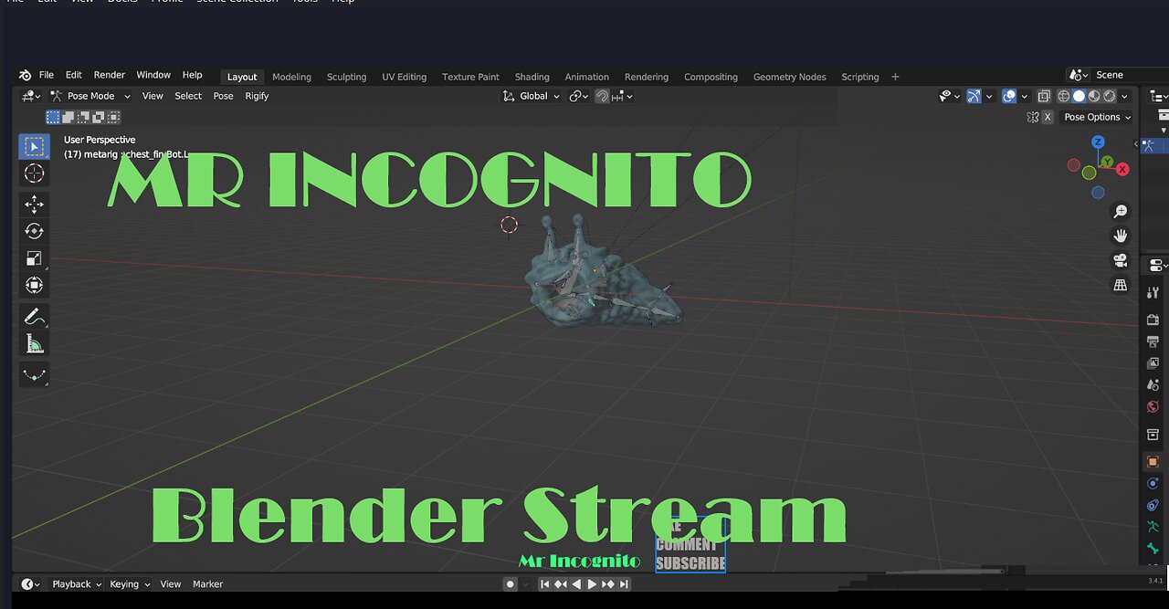 Incognito Blender Sculpting And Modeling LIVE **Stream**