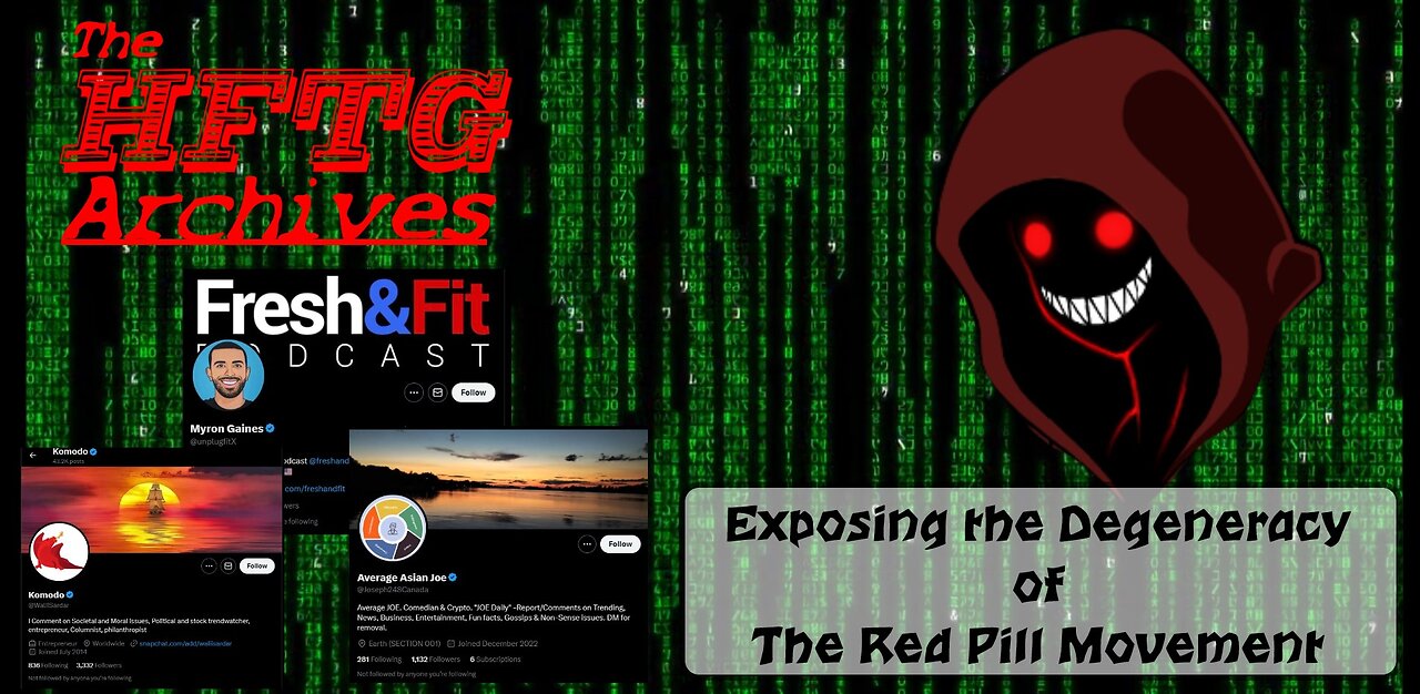 Exposing the Degeneracy of the #Redpill Movement