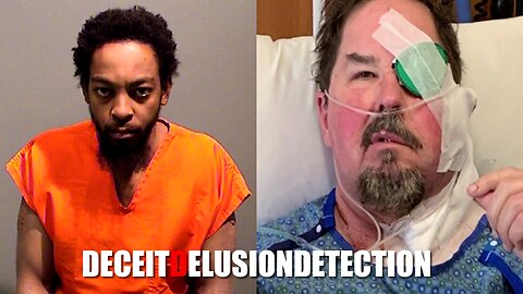 A black suspect tries to murder a white male police officer by stabbing him 12 times