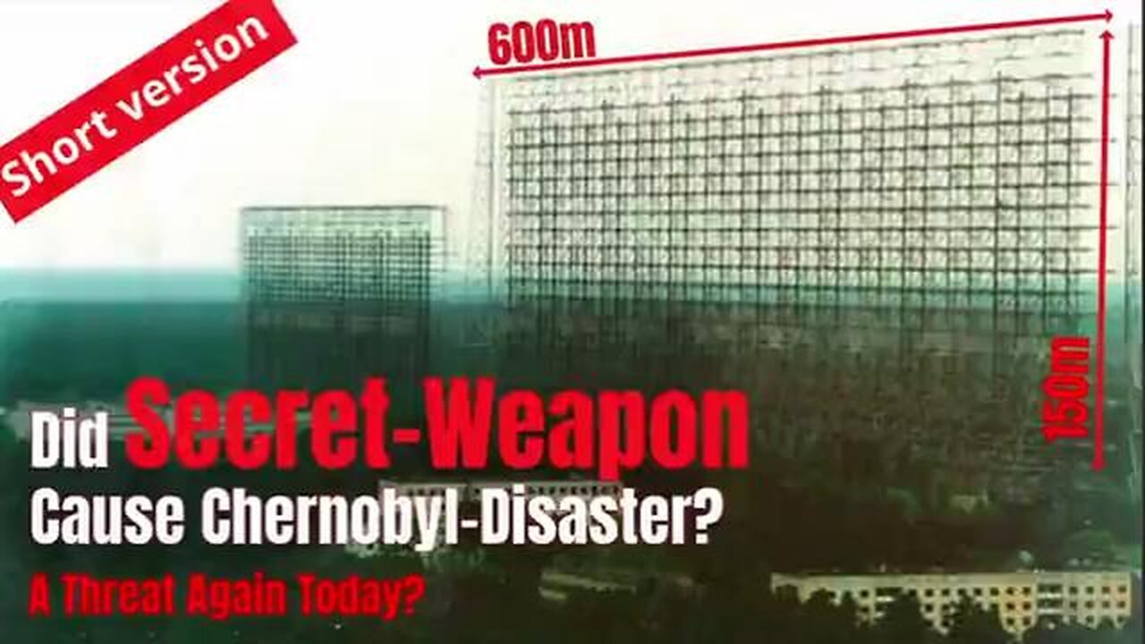 Did Secret Weapon Cause Chernobyl-Disaster? A Threat Again Today?