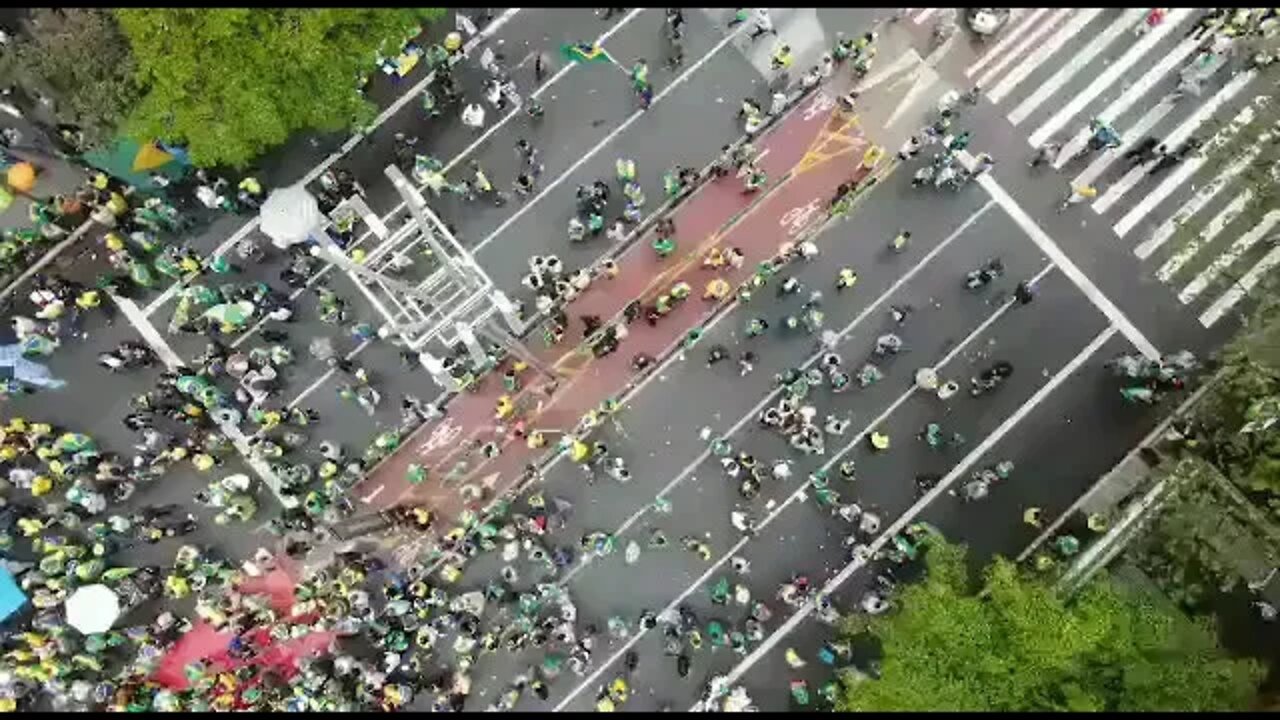 07/09/22, São Paulo, povo na rua comemorando bicentenário da independência e apoiando Bolsonaro
